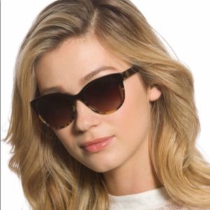 Tory Burch cat eye sunglasses in tortoise